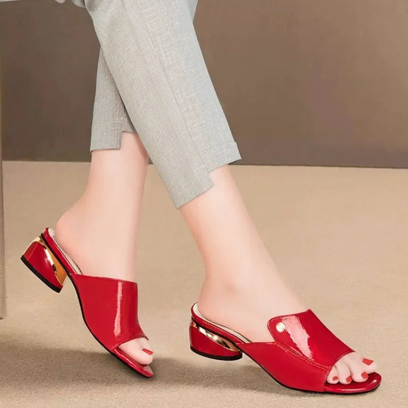Soft Leather Comfortable Sandals