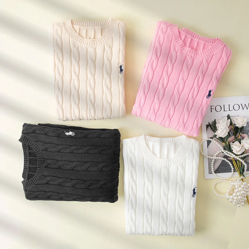 Cozy Embroidered Pullover