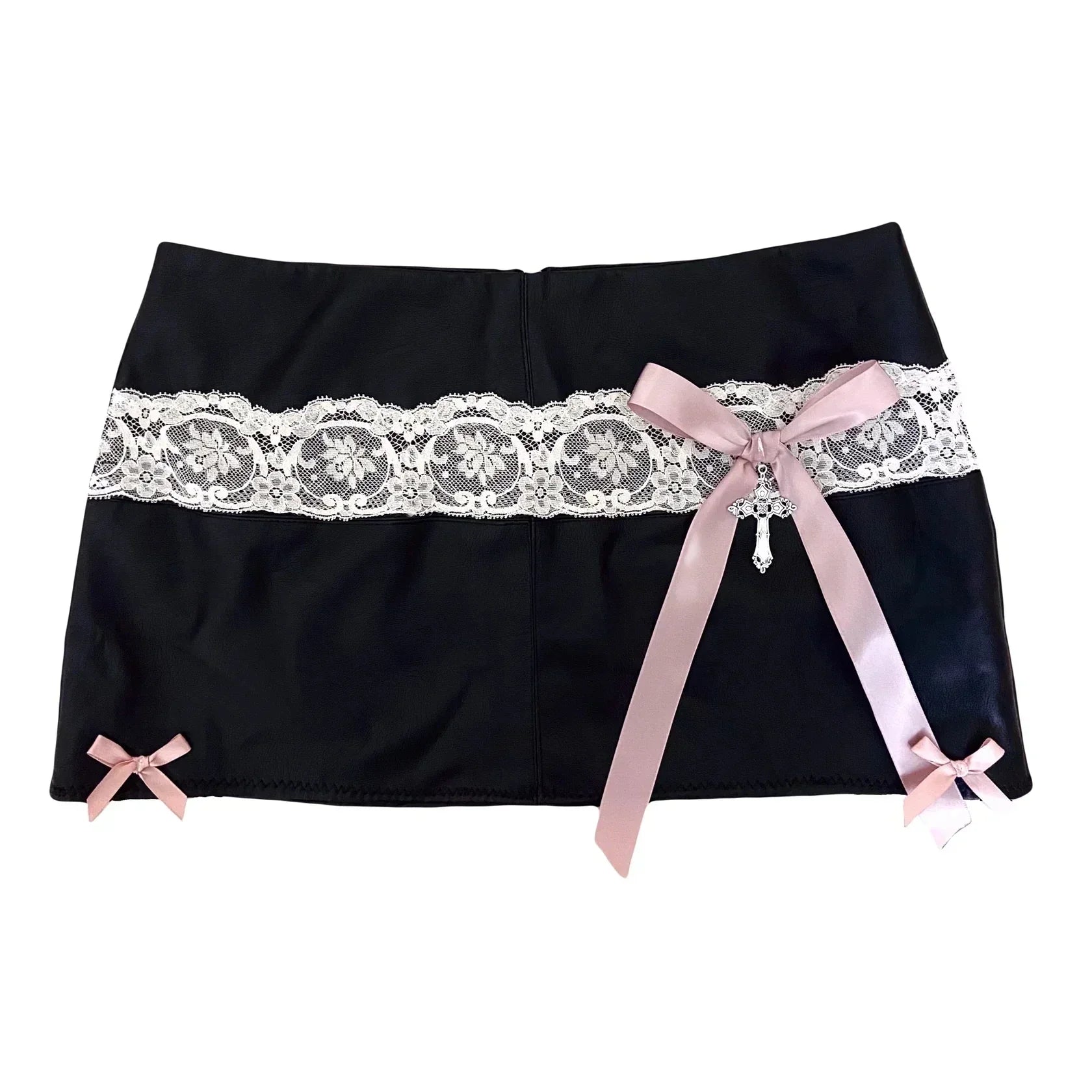 Ribbed Stretchy Waistband Mini Skirts