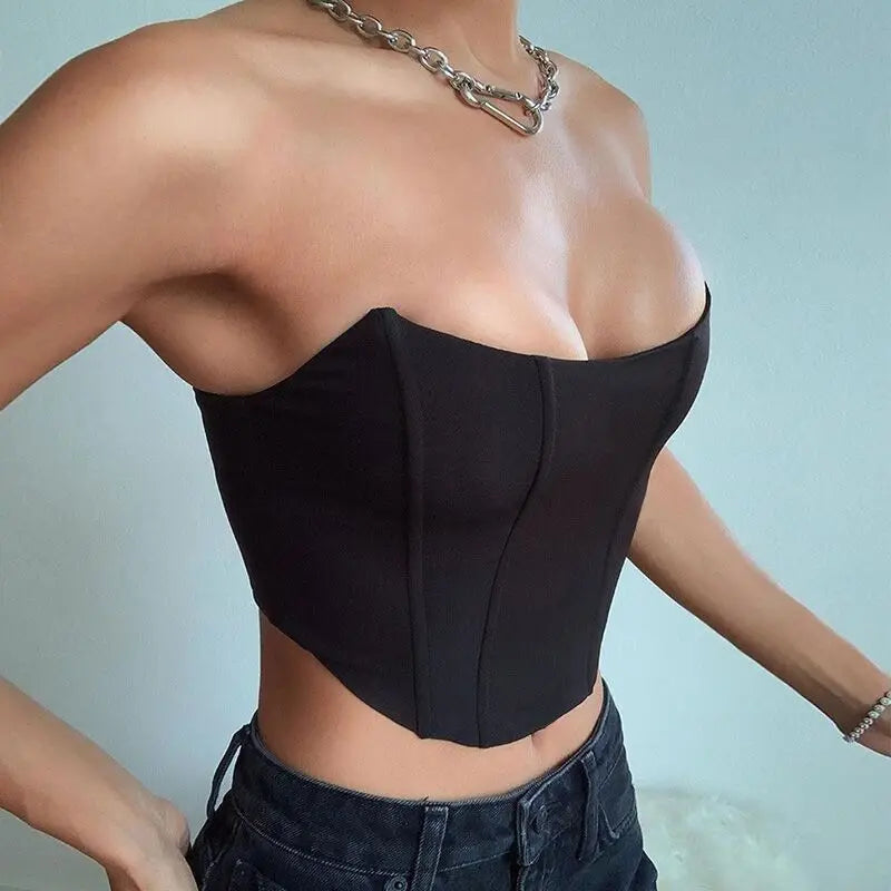 Off Shoulder Crop Top