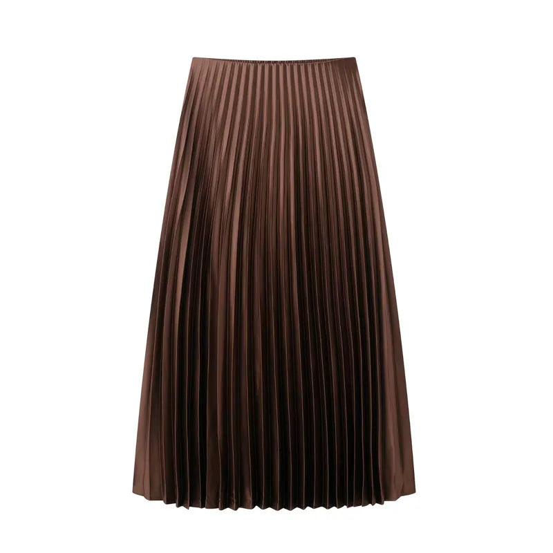 Pleated Ruffle Skirts