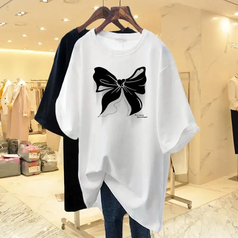 White Cotton Oversized T-shirt