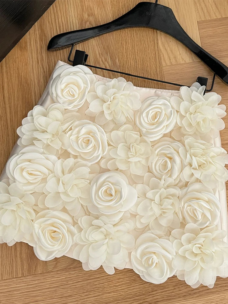 Floral Mini Skirts