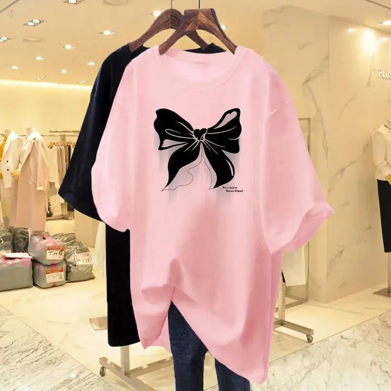 White Cotton Oversized T-shirt