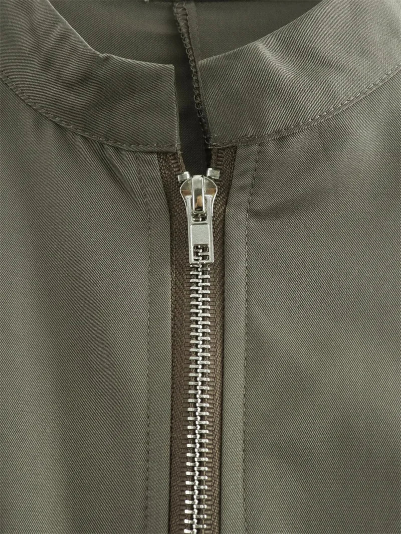 Zipper Bodycon Long Dress