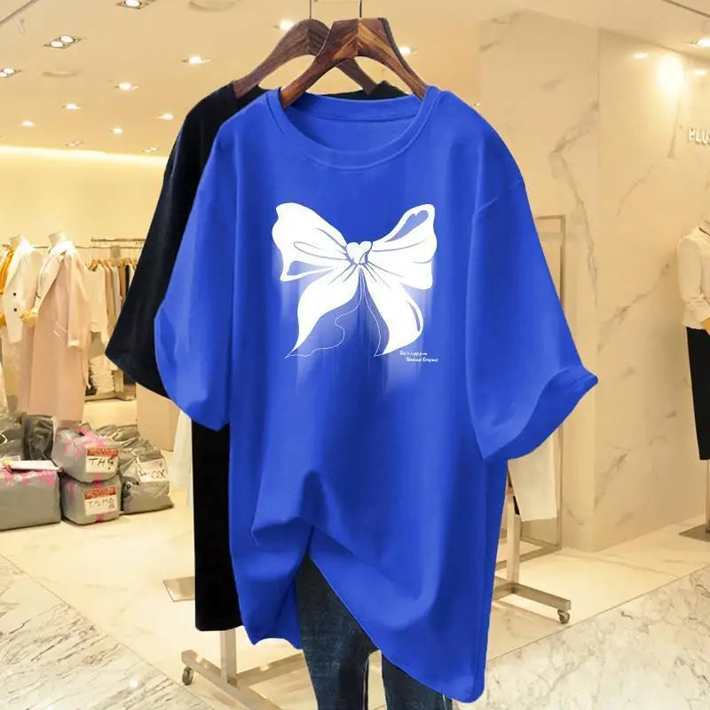 White Cotton Oversized T-shirt