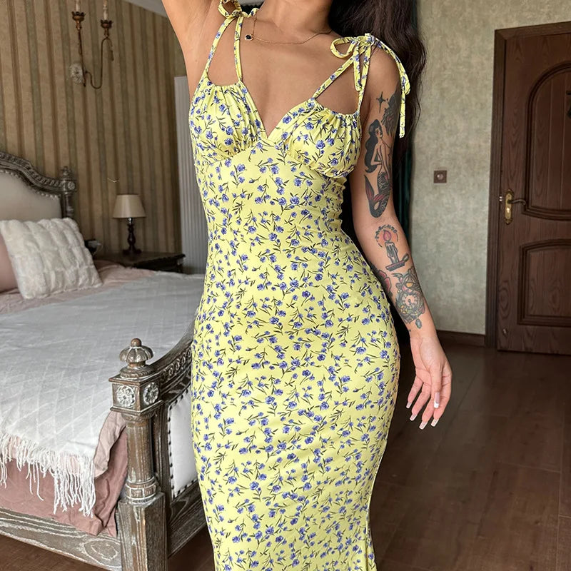 Floral Long Dress