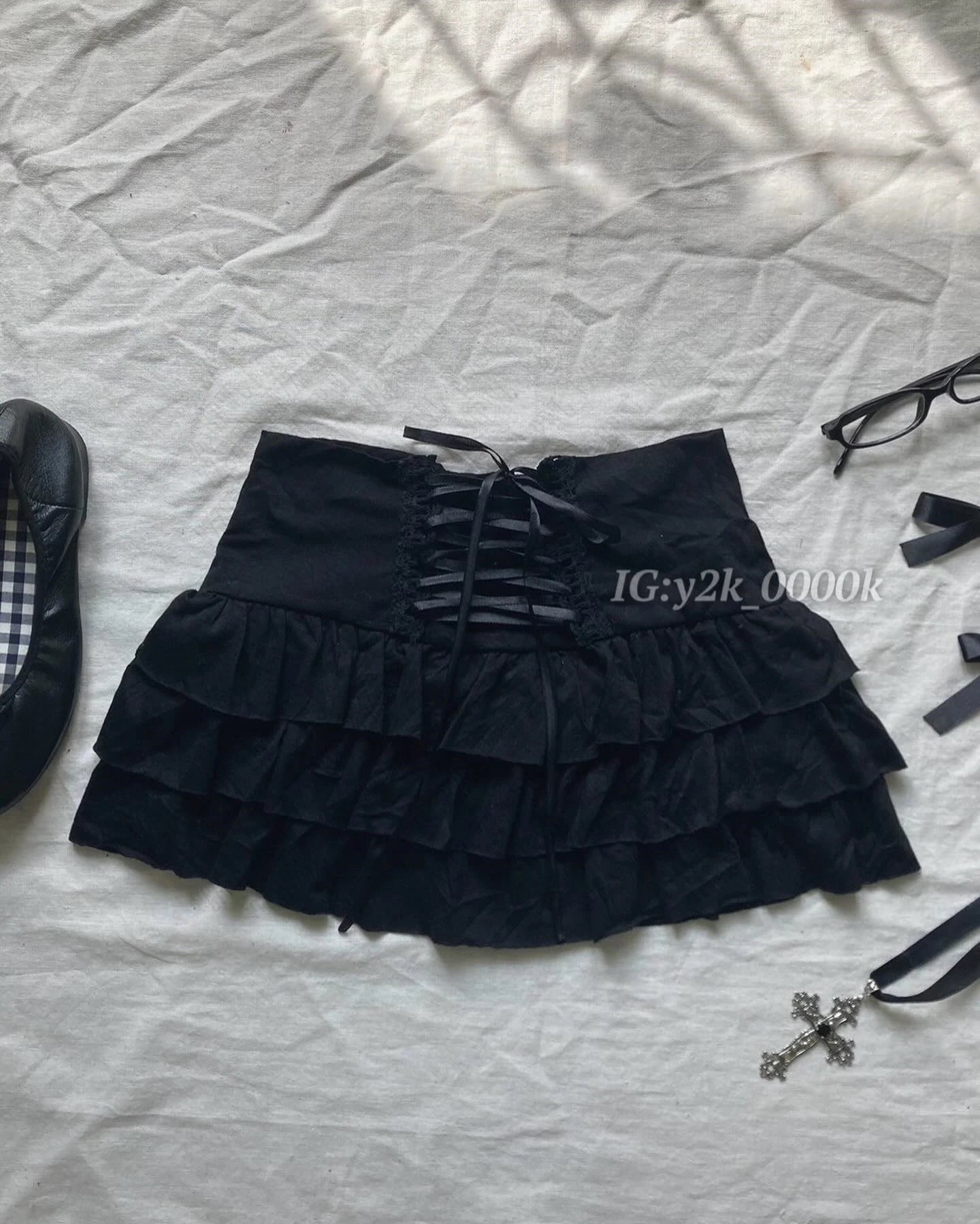 Stripes Mini Skirts