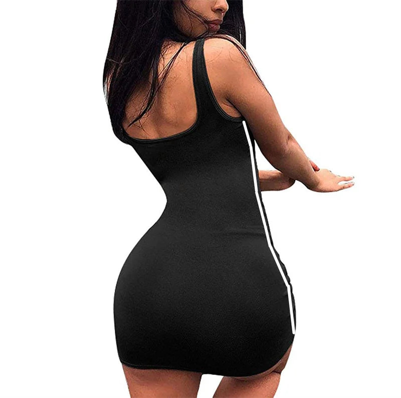 Spaghetti Strap Sleeveless Dress