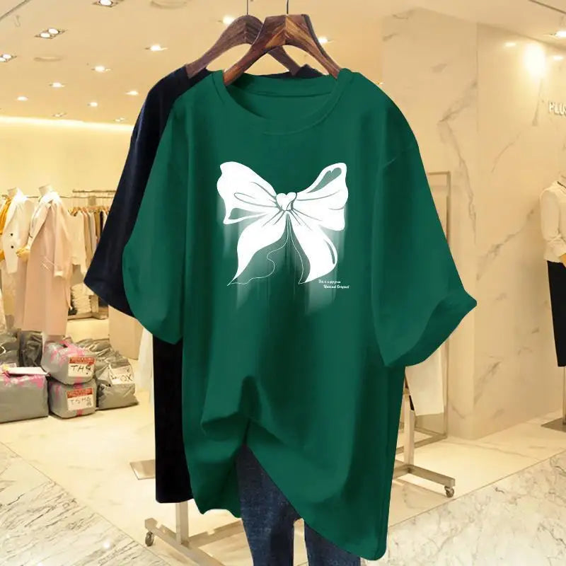 White Cotton Oversized T-shirt