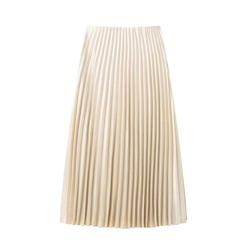Pleated Ruffle Skirts