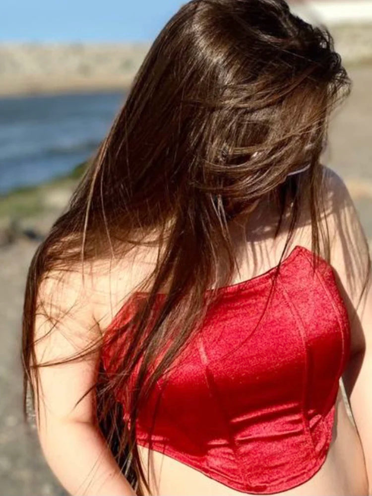 Off Shoulder Crop Top