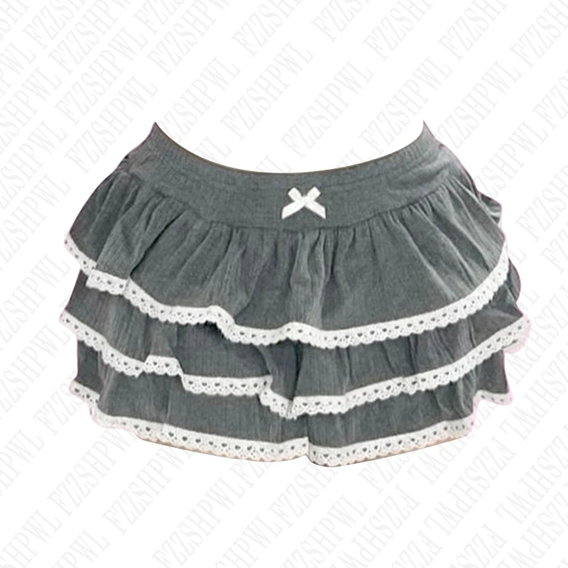 Stripes Mini Skirts