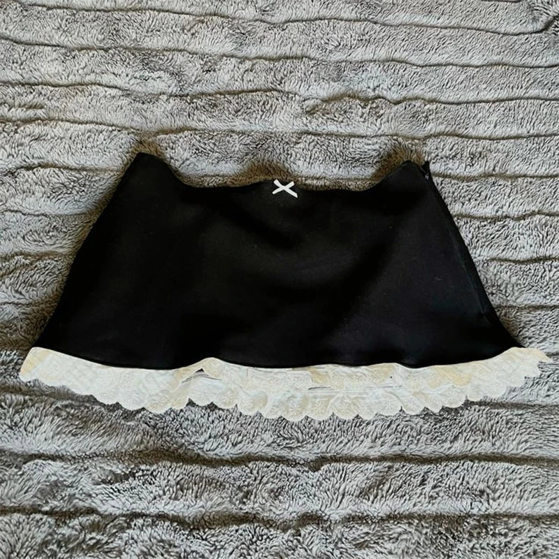 Stripes Mini Skirts
