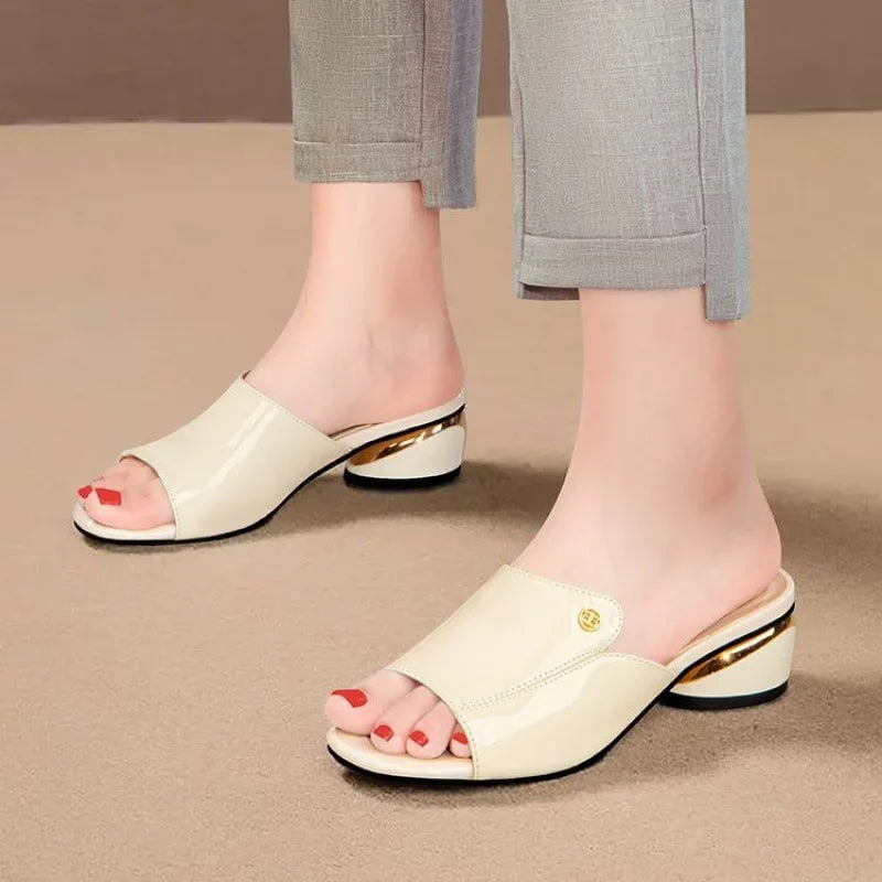 Soft Leather Comfortable Sandals