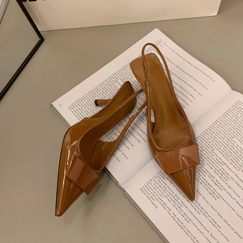 Pointed Toe Sing back Heels
