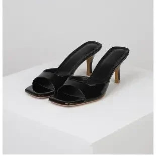 Square Toe Thin Heels