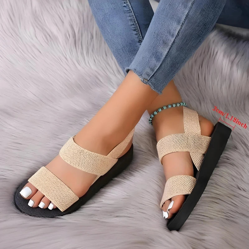 Slingback Wedge Sandals