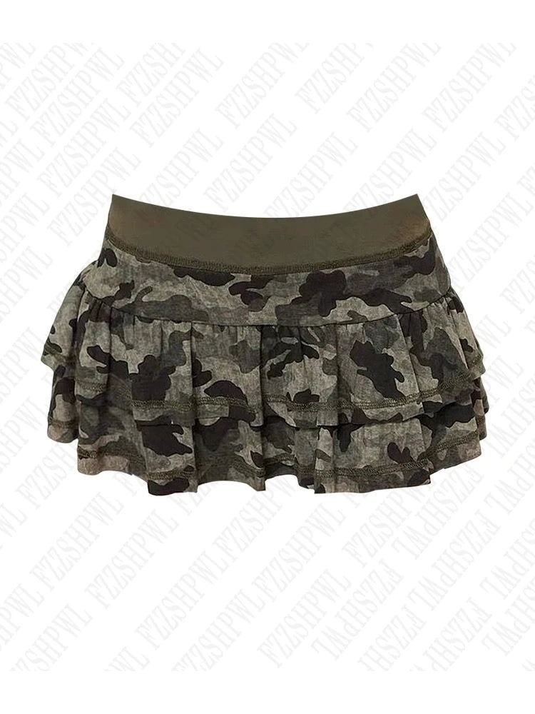 Stripes Mini Skirts