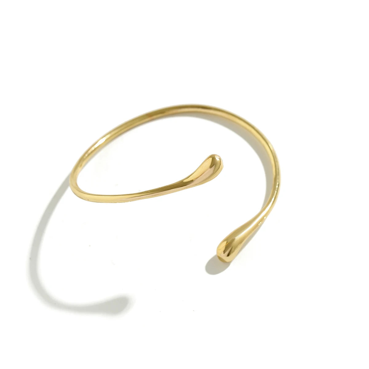 Vintage Water Drop Open Cuff Bangles