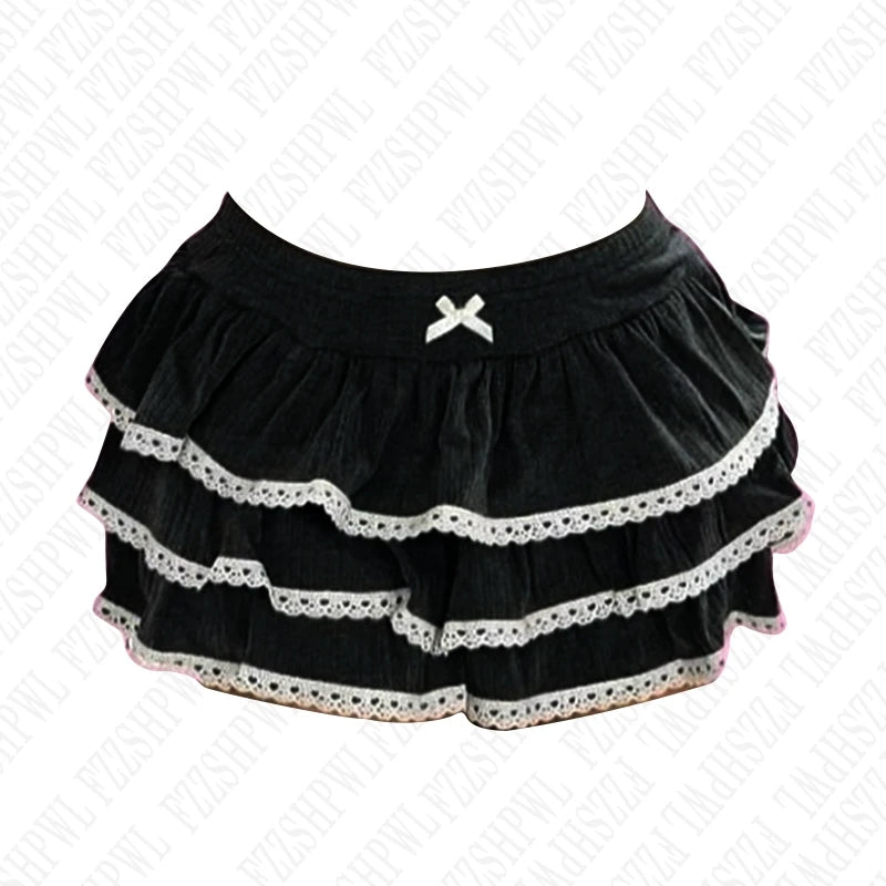 Stripes Mini Skirts