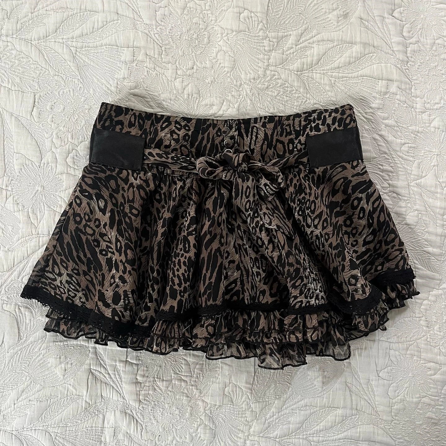 Stripes Mini Skirts