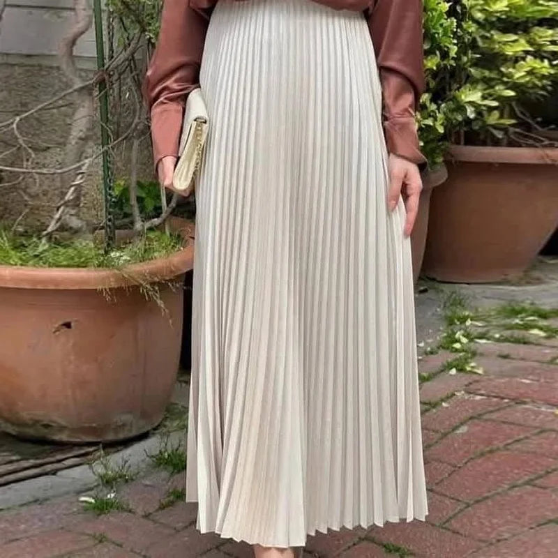 Pleated Ruffle Skirts