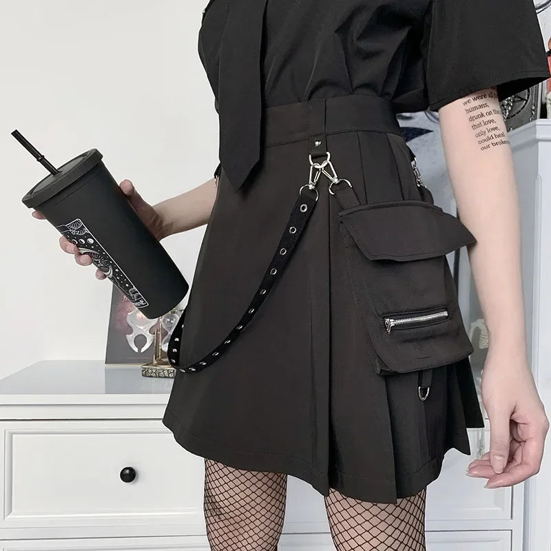 High Waist Mini Skirts