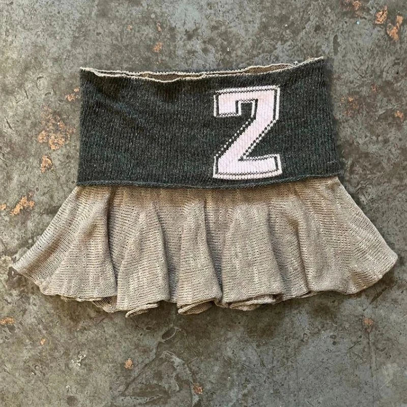 Stripes Mini Skirts