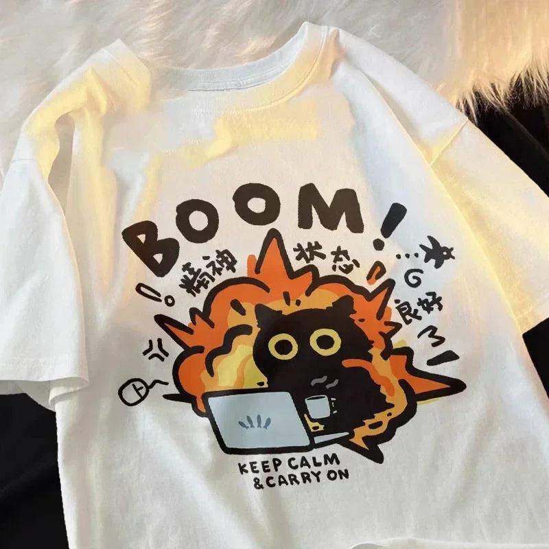 Short Sleeved Oversized T-shirt
