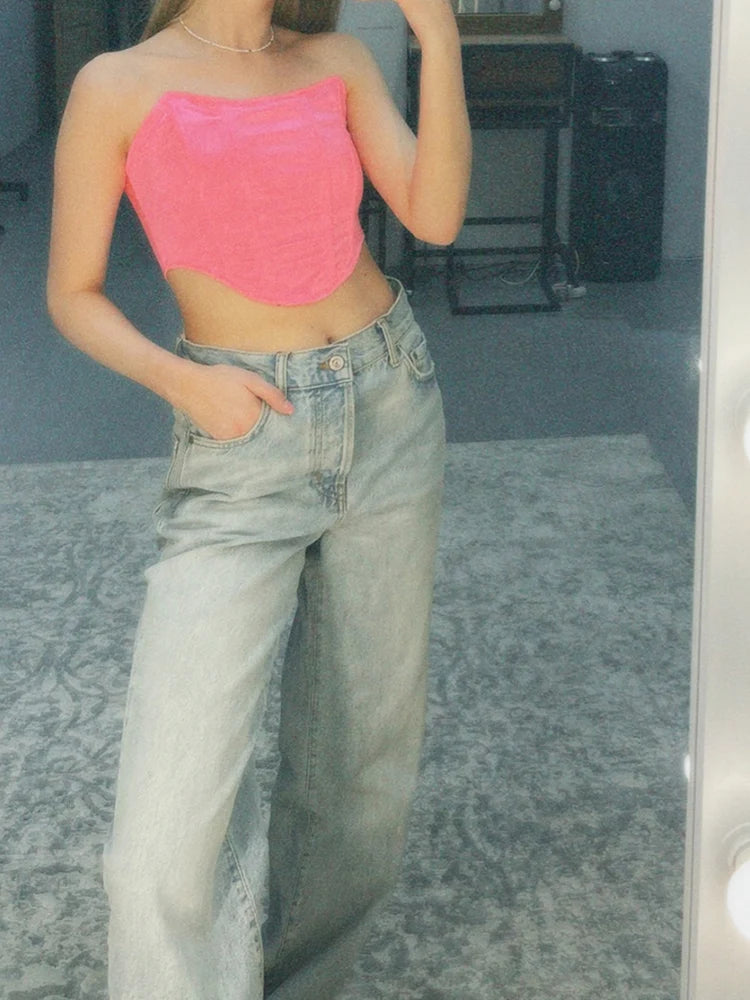 Off Shoulder Crop Top