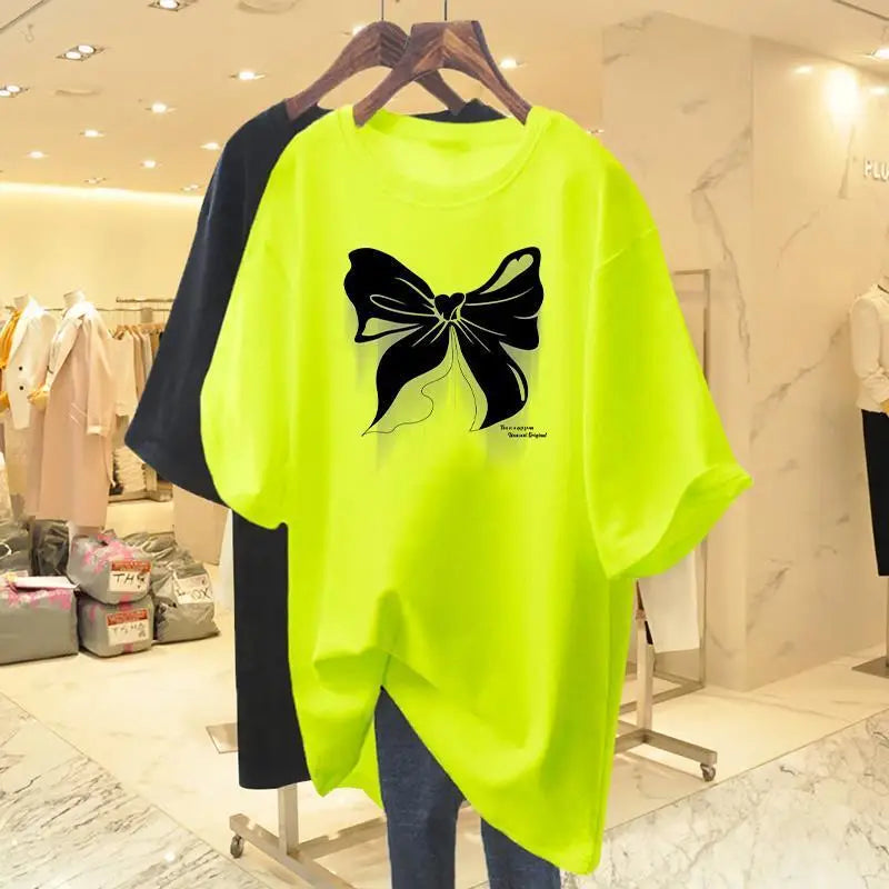 White Cotton Oversized T-shirt