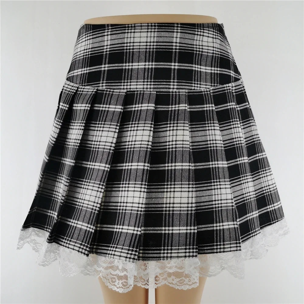 High Waist Mini Skirts